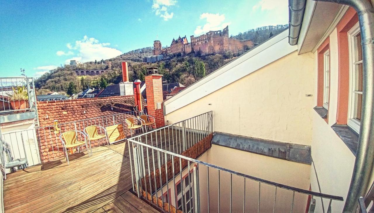 Wohnen Unter Dem Schloss Heidelberg Esterno foto