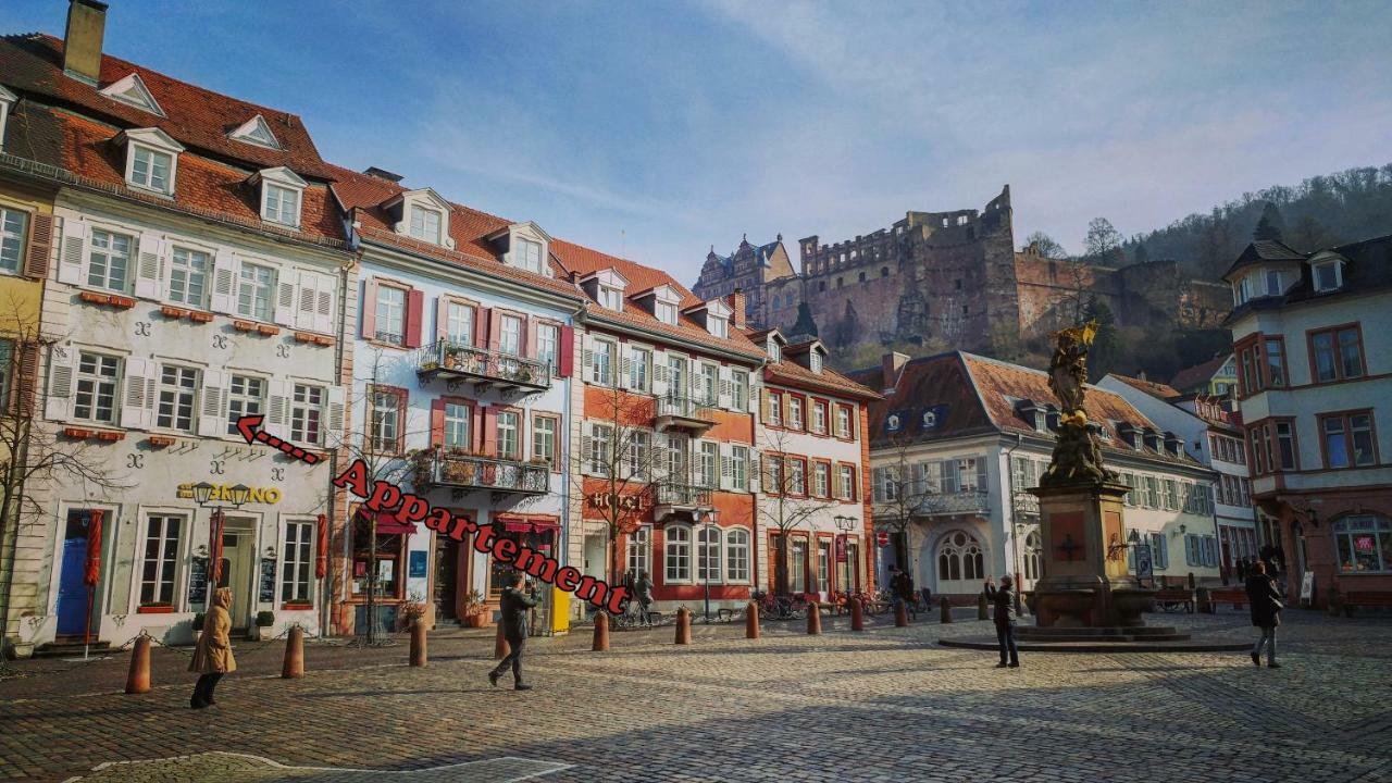 Wohnen Unter Dem Schloss Heidelberg Esterno foto